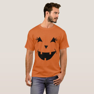 prettig halloween grappig koele pompoen t-shirt