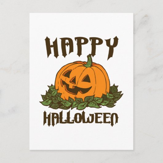 Prettig Halloween Grappige Halloween Kostuum Briefkaart (Voorkant)