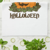 Prettig Halloween Grappige Halloween Kostuum Theedoek (Gevouwen)