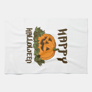Prettig Halloween Grappige Halloween Kostuum Theedoek