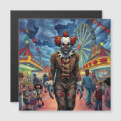 Prettig Halloween | Griezelfiguur Clown (Voorkant / Achterkant)