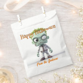 Prettig Halloween GROENE MONSTER Bedankzakje (Geknipt)