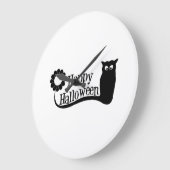 Prettig Halloween Grote Klok (Hoek)