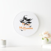 Prettig Halloween Grote Klok (Huis)
