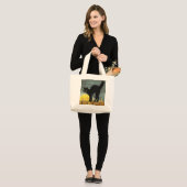 Prettig Halloween Grote Tote Bag (Voorkant (model))