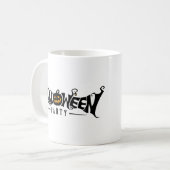 prettig Halloween, Halloween feest, grappig Hallow Koffiemok (Voorkant links)