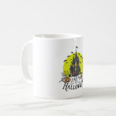 prettig Halloween, Halloween-feest, grappig Hallow Koffiemok (Voorkant links)