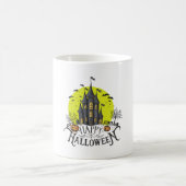prettig Halloween, Halloween-feest, grappig Hallow Koffiemok (Center)