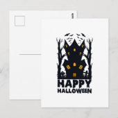 Prettig Halloween Halloween Prettig Halloween Briefkaart (Voorkant / Achterkant)