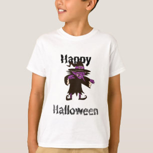 Prettig Halloween Heks Jongens T-Shirt