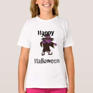 Prettig Halloween Heksen Meisjes T-Shirt