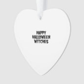 Prettig Halloween Heksen Ornament (voorkant)