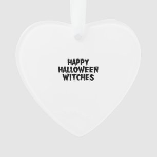 Prettig Halloween Heksen Ornament