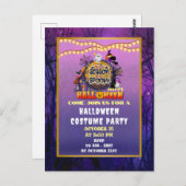 Prettig Halloween Het is spookseizoen Feest Briefkaart (Voorkant / Achterkant)