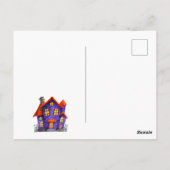 Prettig Halloween Het is spookseizoen viering Briefkaart (Achterkant)