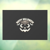 Prettig Halloween Jack-O-Lantern Gezicht Design_1 Raamsticker (Vel 3)