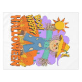 Prettig Halloween jongen Tafelkleed (Voorkant (Horizontaal))
