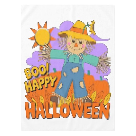 Prettig Halloween jongen Tafelkleed (Voorkant)