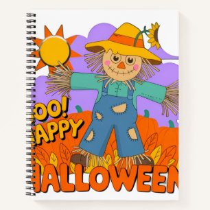 Prettig Halloween jongetje Notitieboek
