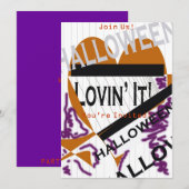Prettig Halloween Kaart (Voorkant / Achterkant)