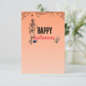 Prettig Halloween Kaart (Staand voorkant)