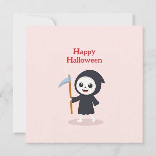 Prettig Halloween Kaart (Voorkant)