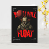 Prettig Halloween Kaart (Gele Bloem)