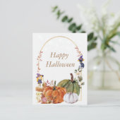 Prettig Halloween kaart (Staand voorkant)