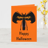 Prettig Halloween Kaart (Gele Bloem)