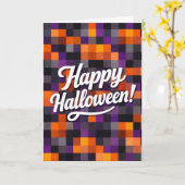 Prettig Halloween Kaart (Gele Bloem)