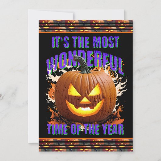 Prettig Halloween Kaart (Voorkant)