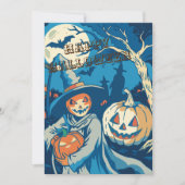 Prettig Halloween Kaart (Voorkant)