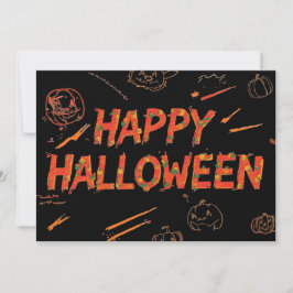 Prettig Halloween kaart, Halloween 2026 wenskaart Kaart