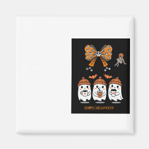 Prettig Halloween - knuffelige spookjes koffie Magneet