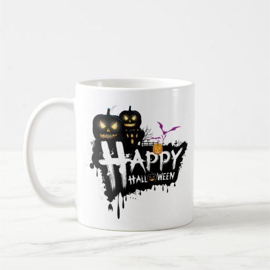 Prettig Halloween Koffiemok (Links)