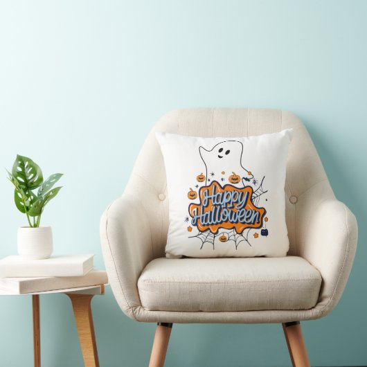 Prettig Halloween Kussen (Stoel)