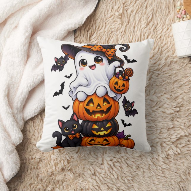 Prettig Halloween Kussen (Deken)