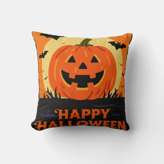 Prettig Halloween Kussen (Voorkant)