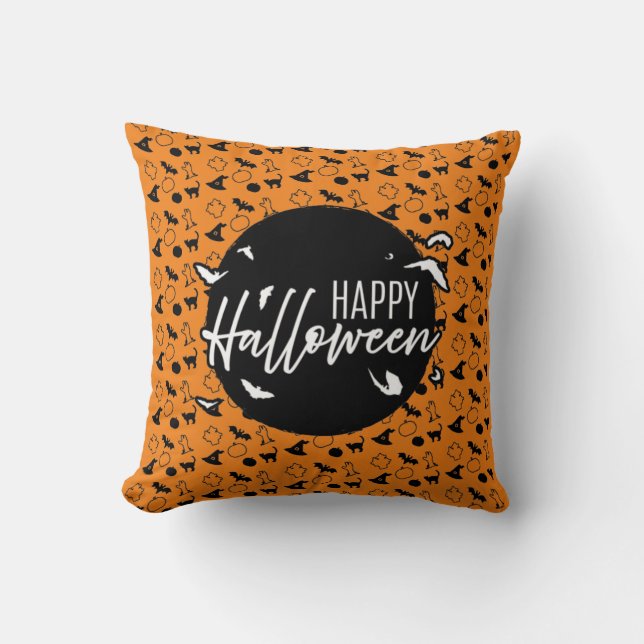 Prettig Halloween Kussen (Voorkant)
