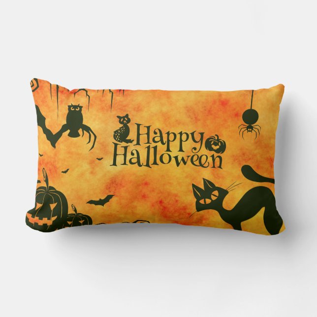 Prettig Halloween Kussen (Voorkant)