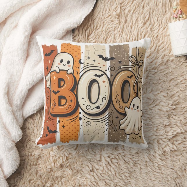 Prettig Halloween Kussensloop Kussen (Deken)
