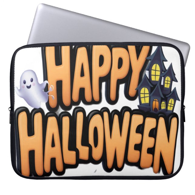 Prettig Halloween  Laptop Sleeve (Voorkant)