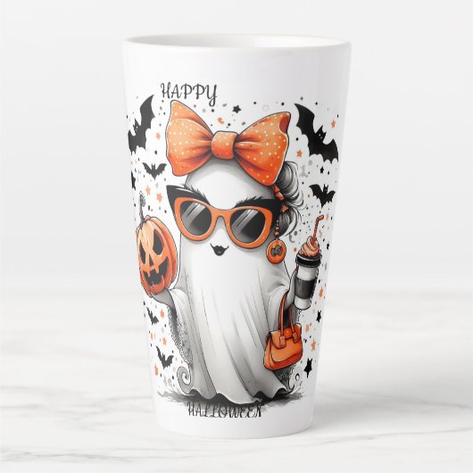 PRETTIG HALLOWEEN LATTE MOK (Voorkant)