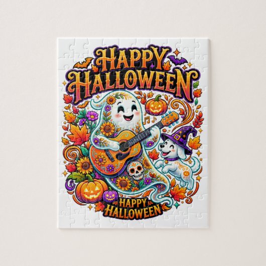 prettig Halloween Legpuzzel (Verticaal)