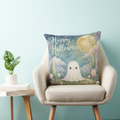 Prettig Halloween Lief Geestje Pasteltuin Kussen (Stoel)