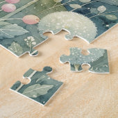 Prettig Halloween Lief Geestje Pasteltuin Legpuzzel (Zijkant)