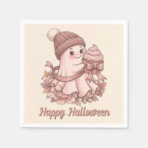 Prettig Halloween Lieve Oogst Geest&Cupcake Servet
