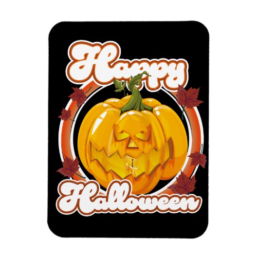 Prettig Halloween-logo Magneet (Verticaal)