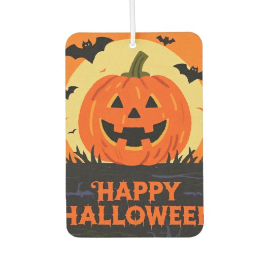 Prettig Halloween Luchtverfrisser (Voorkant)