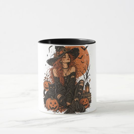 Prettig Halloween meisjes Mok (Midden)
